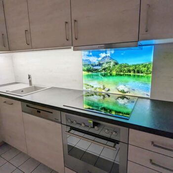 Küchenbeleuchtung mit eigenem LED-Bild